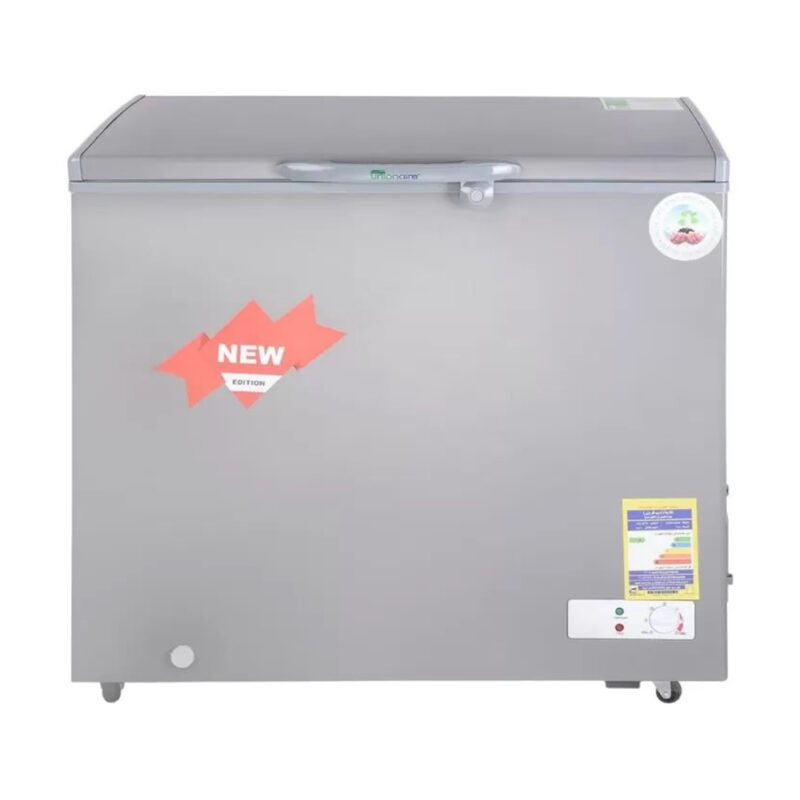 ديب فريزر افقي يونيون اير ديفروست، 320 لتر، فضي - UC-320V0-02H
