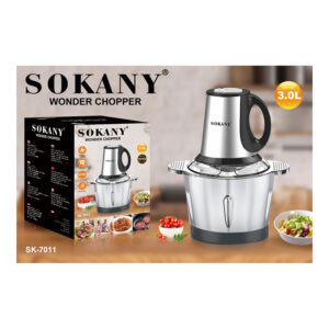 كبة سوكاني ستانلس ستيل 3 لتر 500 وات (SK-7011)