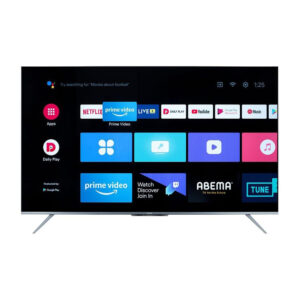 تلفزيون شارب 65 بوصة 4K UHD LED سمارت اندرويد مع ريموت كنترول وريسيفر مدمج - 4T-C65DL6EX - عرض (شاهد في اي بي وستارزبلاي)، اسود
